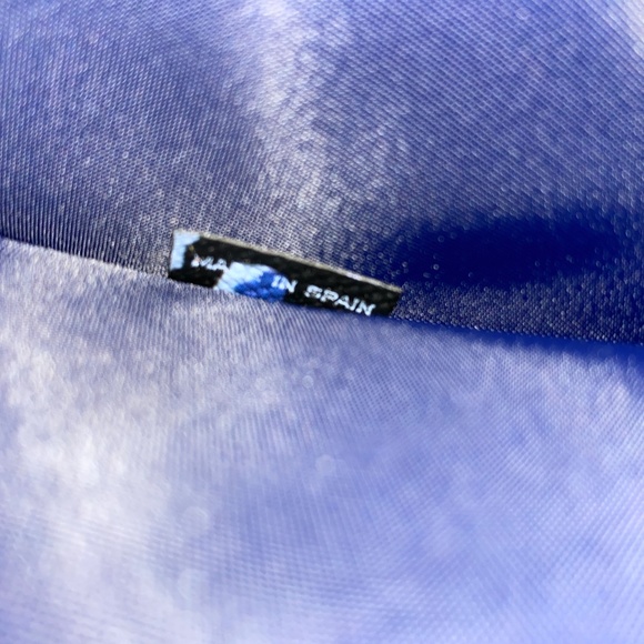 Smythson Panama Zip Currency Case in Blue Camo - Picture 5 of 5